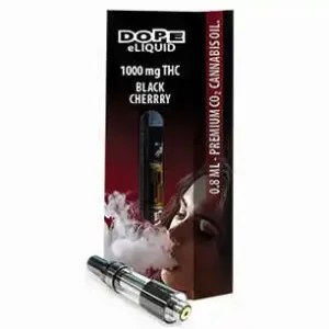 Buy Black-Cherry THC e-Liquid 0.8mls Potent Online Europe